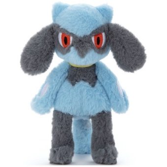 Officiële Pokemon knuffel Riolu KutaKutaTatta 22cm Takara tomy (Small)