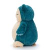 authentic Pokemon plush Snorlax KutaKutaTatta 25cm Takara tomy (Medium size)