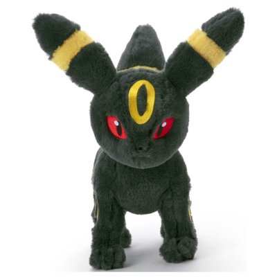 authentic Pokemon plush Umbreon KutaKutaTatta 33cm long Takara tomy (Medium size)