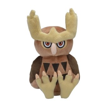 Officiële Pokemon center knuffel Pokemon fit Noctowl 16cm 