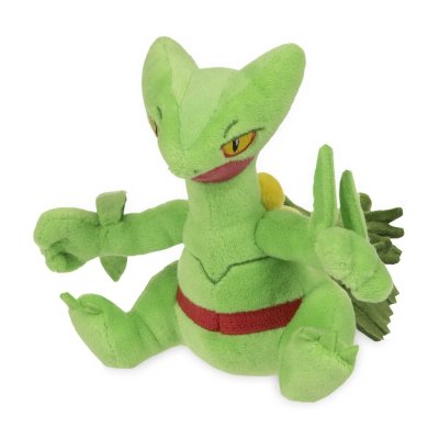 Authentic Pokemon Center Plush Pokemon fit Sceptile 18cm long