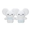 Officiële Pokemon center knuffel Fluffy Hugging / Comfy friends Tandemaus knuffel 39cm breedt