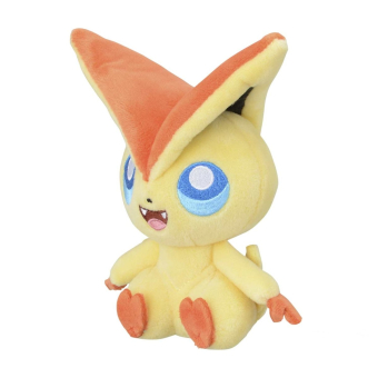 Officiële Pokemon center knuffel Pokemon fit Victini 15cm 