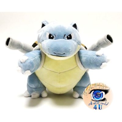 Officiële Pokemon knuffel Blastoise 18CM Sanei