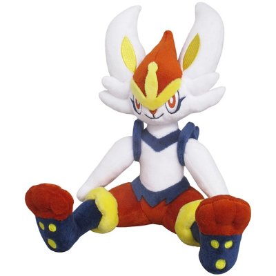 authentic Pokemon plush Cinderace San-ei 21cm (sitting)