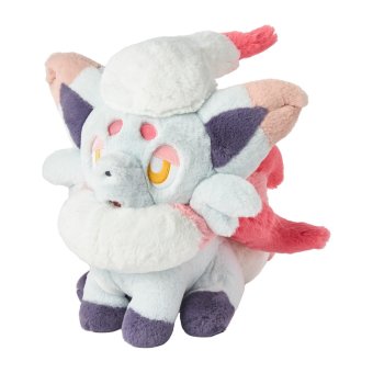 authentic Pokemon center plush Comfy Friends fluffy Hisuian Zorua 41cm (long)