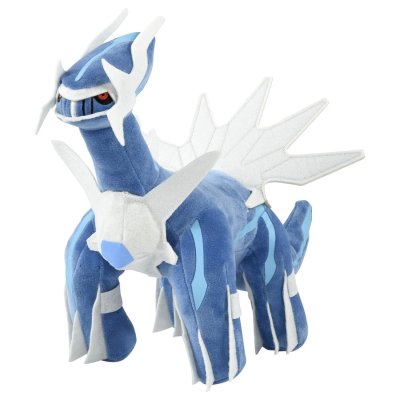 Officiële Pokemon knuffel Dialga 36cm lang Takara tomy