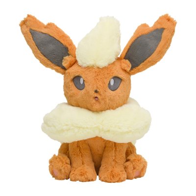 Officiële Pokemon center knuffel Fluffy Flareon 37cm