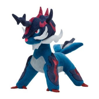 authentic Pokemon center plush Hisuian Samurott +/- 34cm