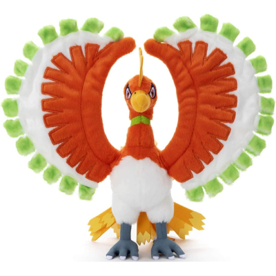 Officiële Pokemon knuffel i choose you Ho-oh +/- 33cm Takara tomy