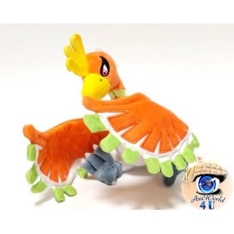 Officiële Pokemon knuffel Ho-Oh 30cm (lang) San-Ei All Star