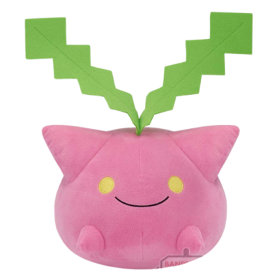 Officiële Pokemon knuffel Hoppip +/- 18CM Banpresto Mofugutto 