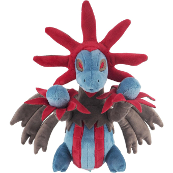 Officiële Pokemon knuffel Hydreigon +/- 27cm lang San-ei