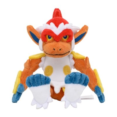 Officiële Pokemon center knuffel Pokemon fit Infernape 15cm