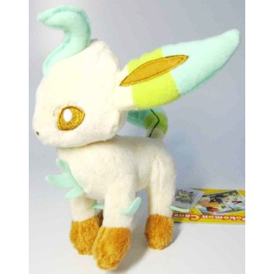 Officiële Pokemon center knuffel Leafeon Canvas Series 2009 +/- 17cm lang