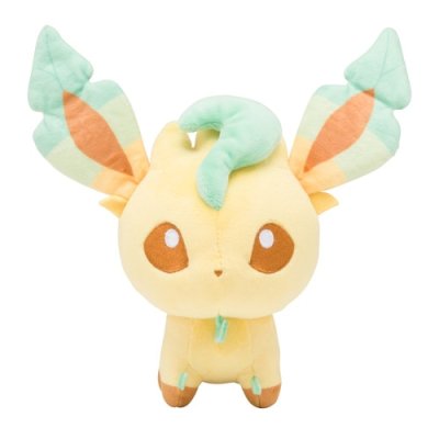 Officiële Pokemon center pokedoll Leafeon knuffel +/- 18cm