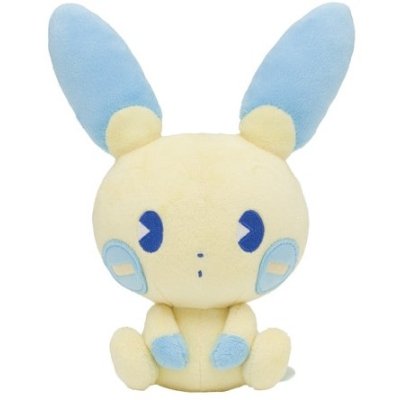 Officiële Pokemon center Knuffel Minun Saiko Soda Refresh 20cm