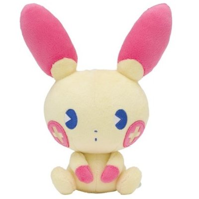 Officiële Pokemon center Knuffel Plusle Saiko Soda Refresh 20cm