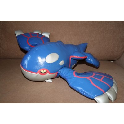 Authentic Pokemon Kyogre plush +/- 58cm (damaged)