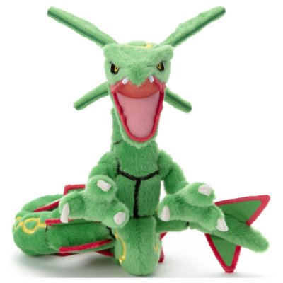 Officiële Pokemon knuffel Rayquaza i choose you +/- 23cm Takara tomy