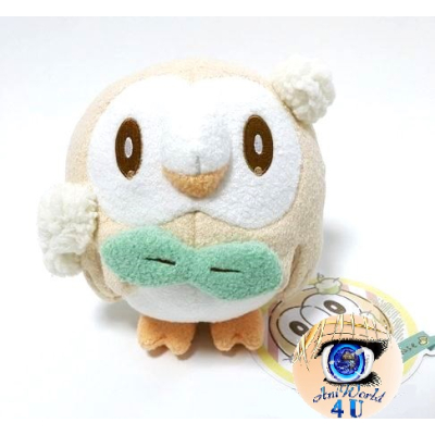 Authentic Pokemon center plush Rowlet Oteire Please +/- 15CM