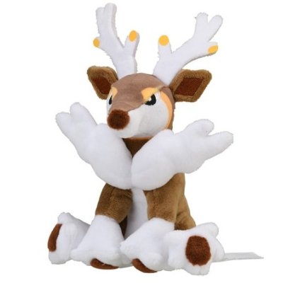 Authentic Pokemon Center Plush Pokemon fit Sawsbuck Winter 17cm 