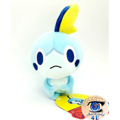 Officiële Pokemon center knuffel Sobble 18cm Pokedoll