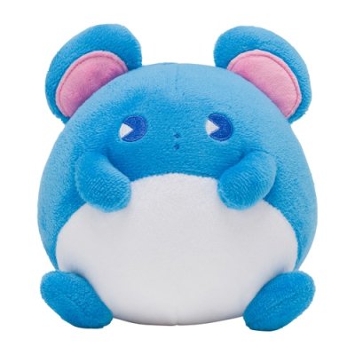 Officiële Pokemon Knuffel Marill Saiko Soda Refresh 14cm