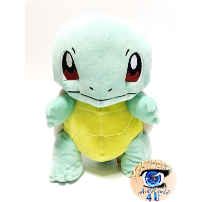 Officiële Pokemon knuffel Squirtle 25cm San-ei (Medium versie)