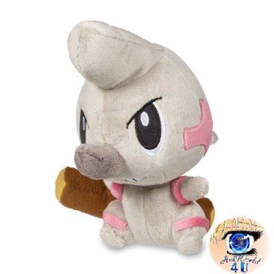 Authentic Pokemon center plush Timburr 16cm pokedoll