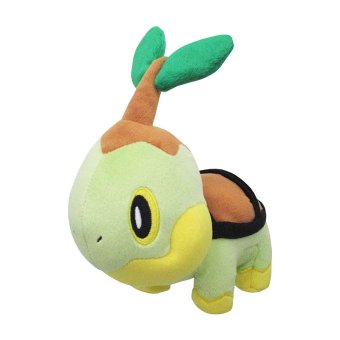 Officiële Pokemon knuffel Turtwig 18cm, San-ei 