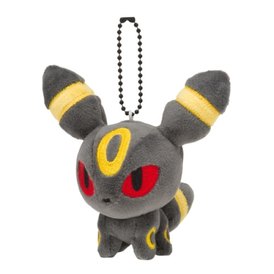 Authentic Pokemon center Umbreon plush pokedoll Mocchiri mascot +/- 9cm (2022 version)