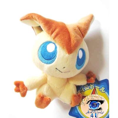 Officiële Pokemon center knuffel Victini 15cm Pokedoll