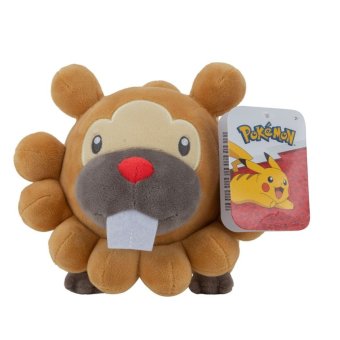 Authentic Pokemon plush Bidoof 23cm (long) JAZWARES