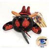 Officiële Pokemon center knuffel, Kuttari Buzzwole wakker 18cm lang 