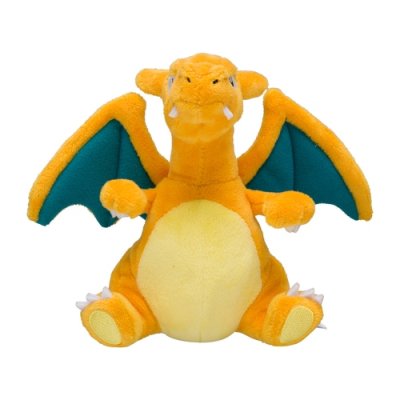 pokemon plush Charizard 19cm long, Authentic Pokemon Center Plush Pokemon fit / sitting cutie