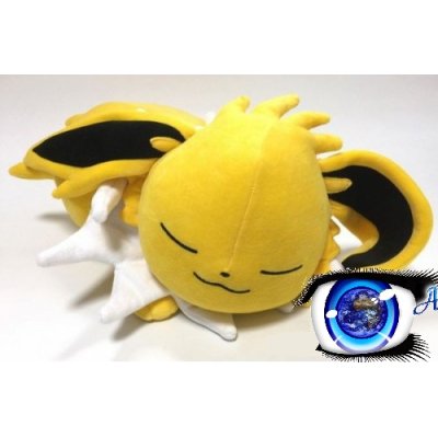 authentic Pokemon center plush Jolteon sleeping +/- 46cm (long)