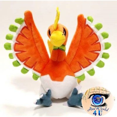 autehntic Pokemon Center Plush Pokemon fit Ho-oh 16cm 