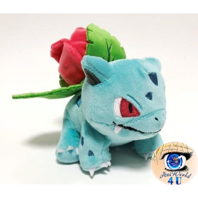 Pokemon plush Ivysaur 14cm, Authentic Pokemon center pokemon fit / sitting cutie