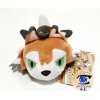 Authentic Pokemon center plush, Kuttari Lycanroc awake 20cm long 