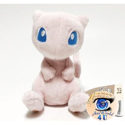 Authentic Pokemon Center Plush Pokemon fit Mew 12cm