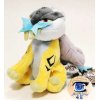 autehntic Pokemon Center Plush Pokemon fit Raikou 15cm long