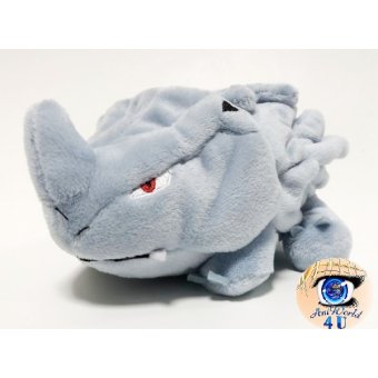 Authentic Pokemon Center Plush Pokemon fit Rhyhorn 14cm (long)