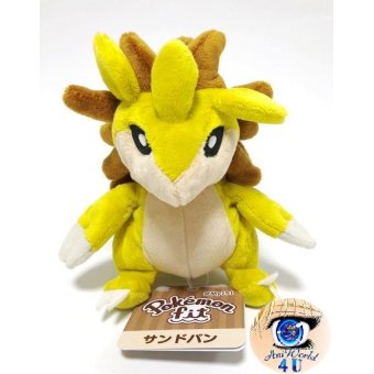 Pokemon plush Sandslash 13cm, Authentic Pokemon Center Pokemon fit / sitting cutie 