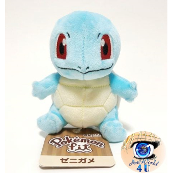 Authentic Pokemon Center Pokemon fit plush Squirtle 12cm