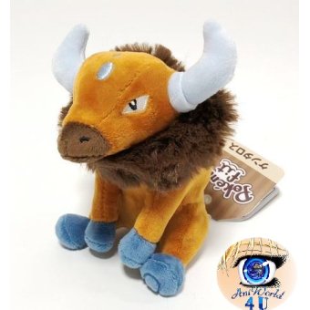 Officiële Pokemon center knuffel Pokemon fit Tauros 13cm 