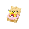 Authentic Pokemon figures re-ment Napping in a Basket 1