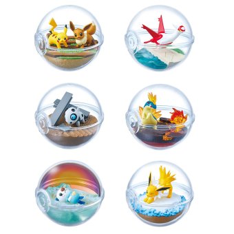 Authentic Pokemon figures re-ment Terrarium collection 13