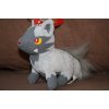 Officiële Pokemon knuffel Poochyena +/- 15cm lang Hasbro