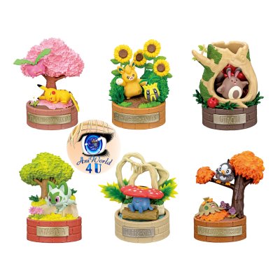 Officiële Pokemon re-ment figures A Little Tale of the Forest Pokémon